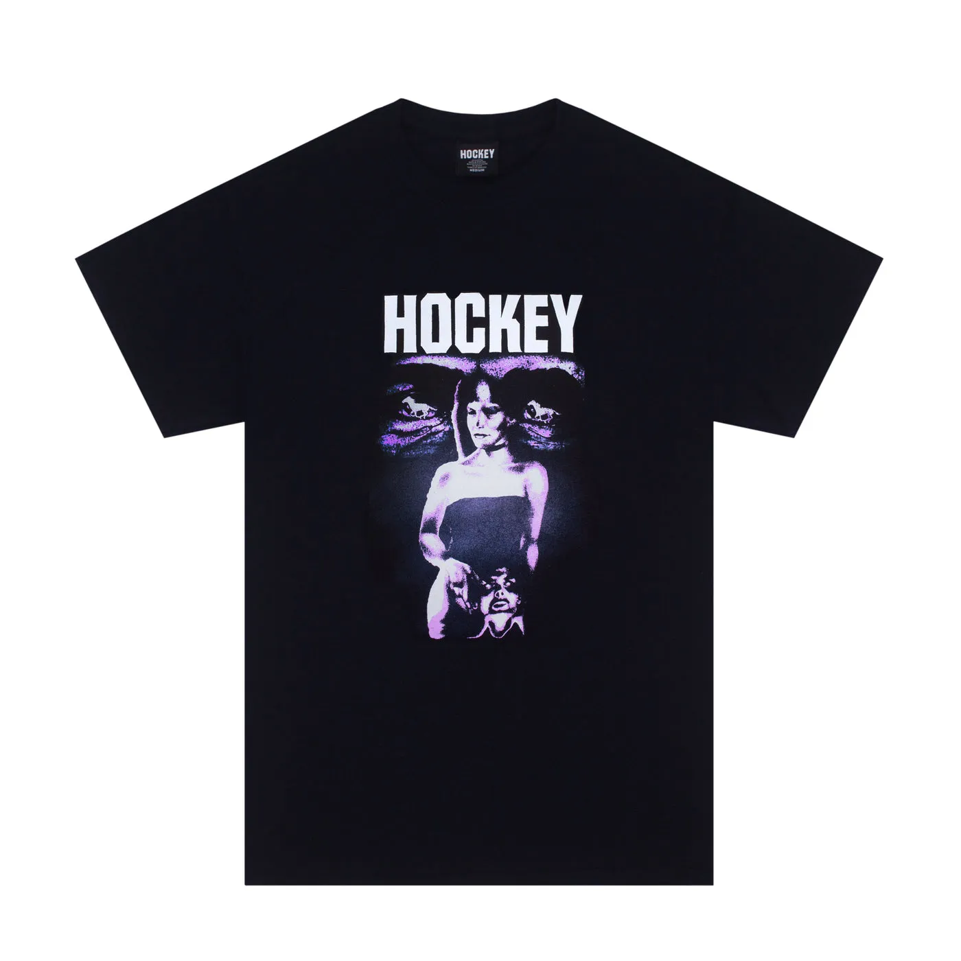 HOCKEY HP SYNTHETIC TEE - BLACK