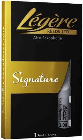 Légère Signature Alto Saxophone Synthetic Reed