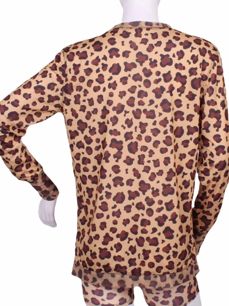 Limited Leopard Long Sleeve Very Vee