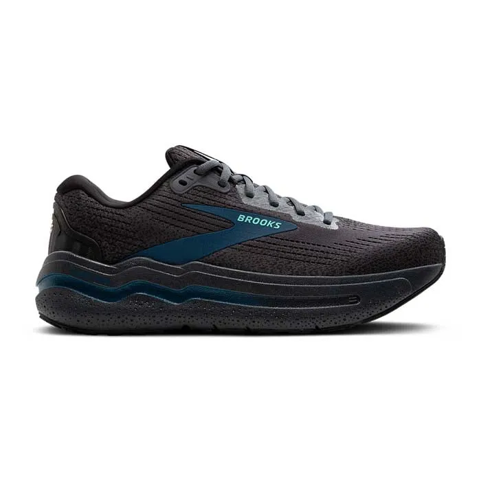 Mens Brooks Running Ghost Max 2 in Ebony/Cockatoo/Blue Sapphire