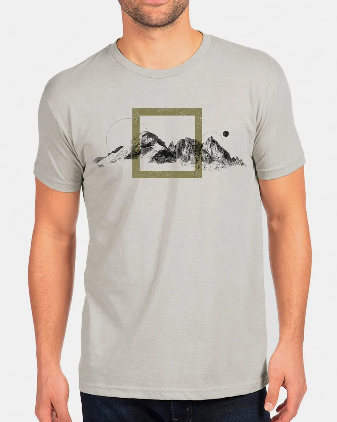 Men's Mountain Collage T-Shirt