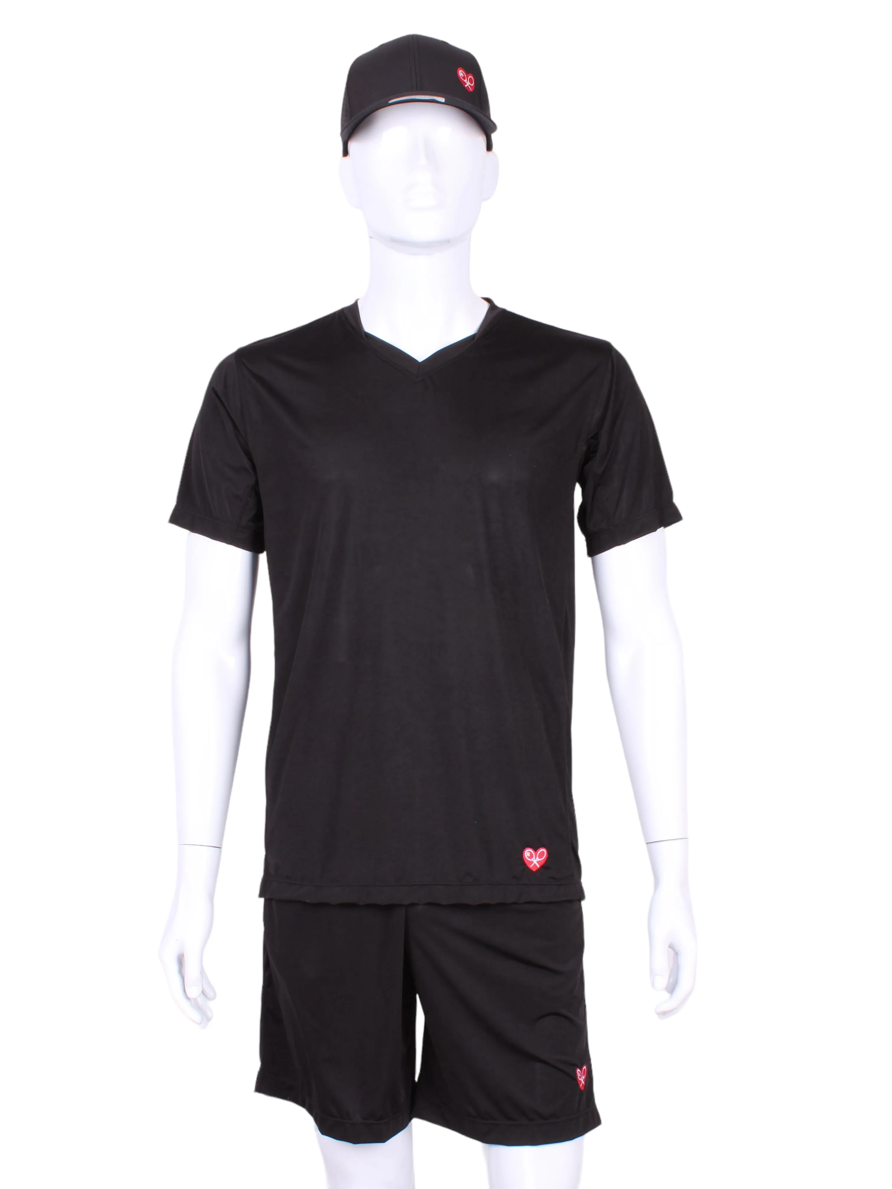 Men's Special Vee Tee Short Sleeve Black