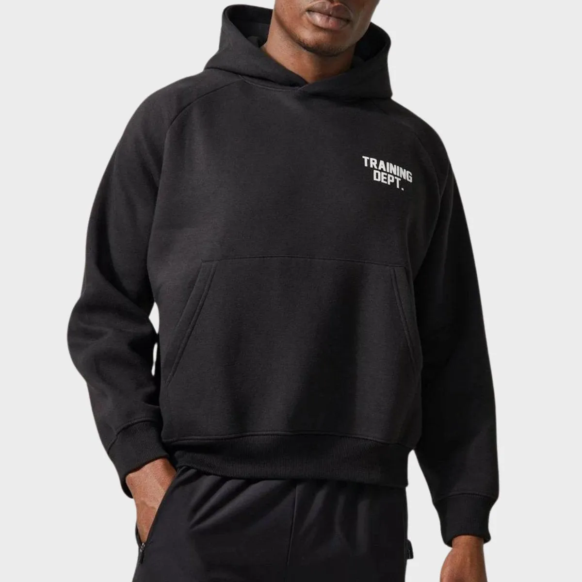 Men's Training Dept Boxy Hoody - Black