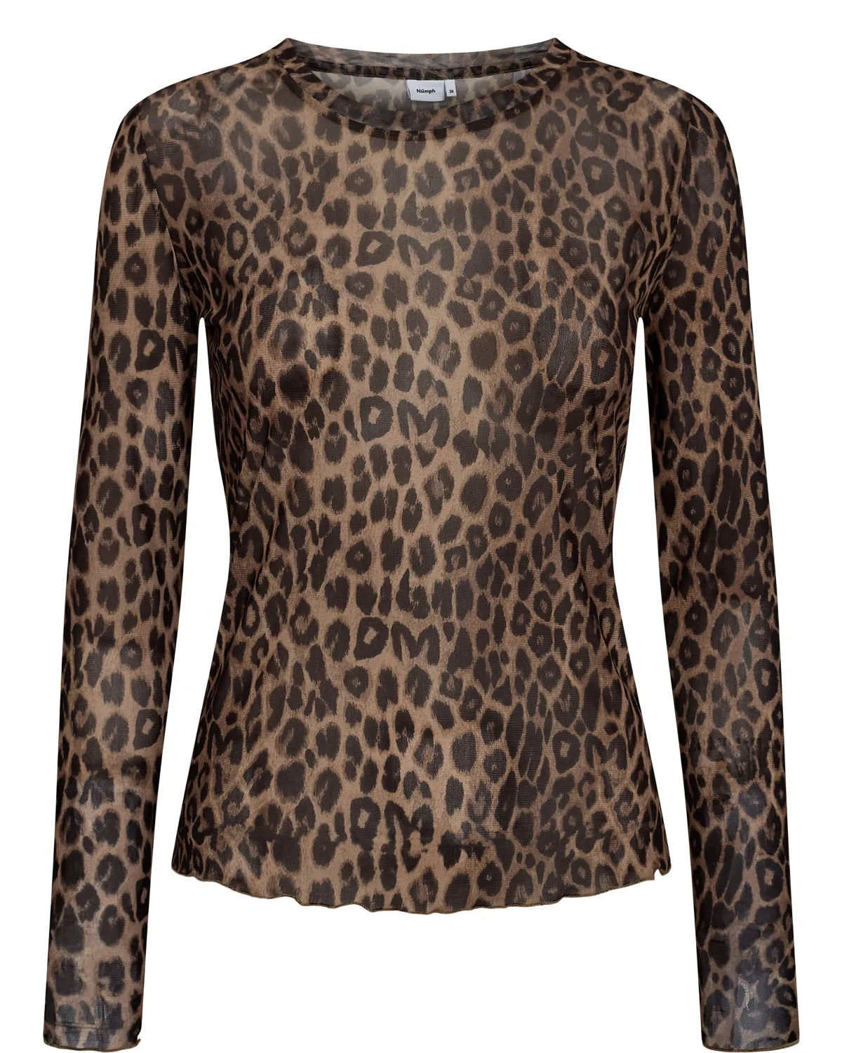 Numph Nuleona Mesh Top in Tiger's Eye