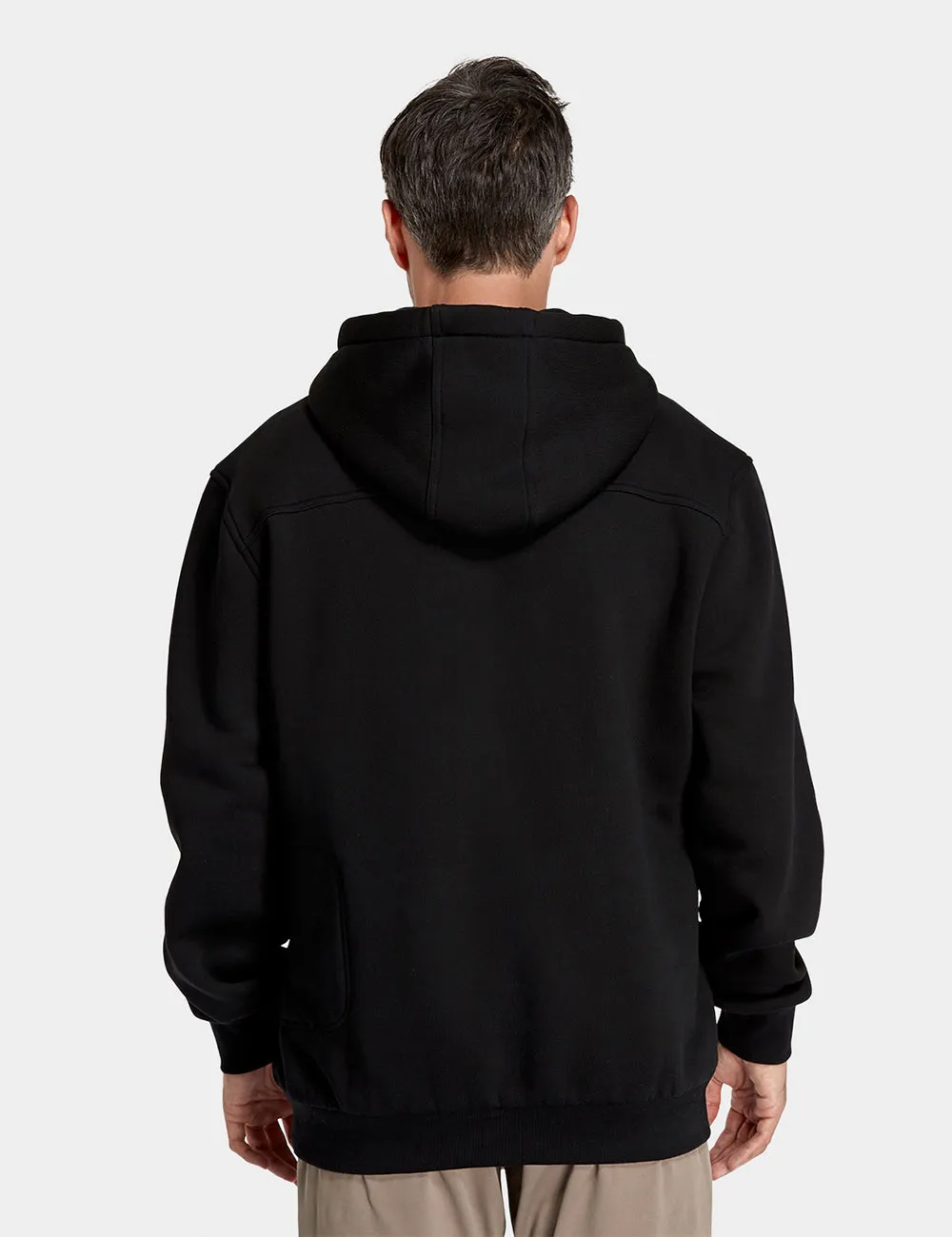 (Open-box) Unisex Heated Pullover Hoodie with Pocket Heating