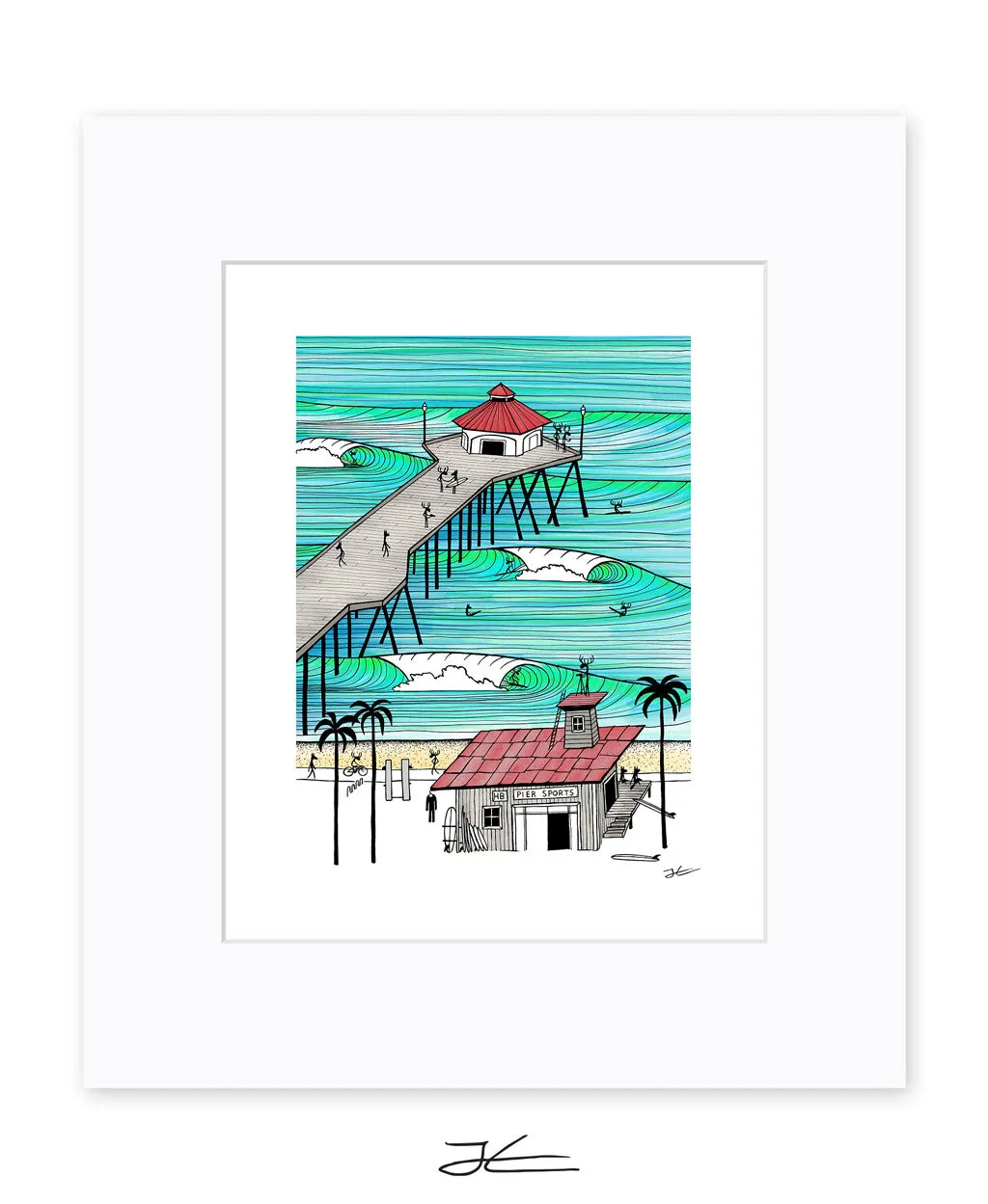 Pier Sports - Print/ Framed Print