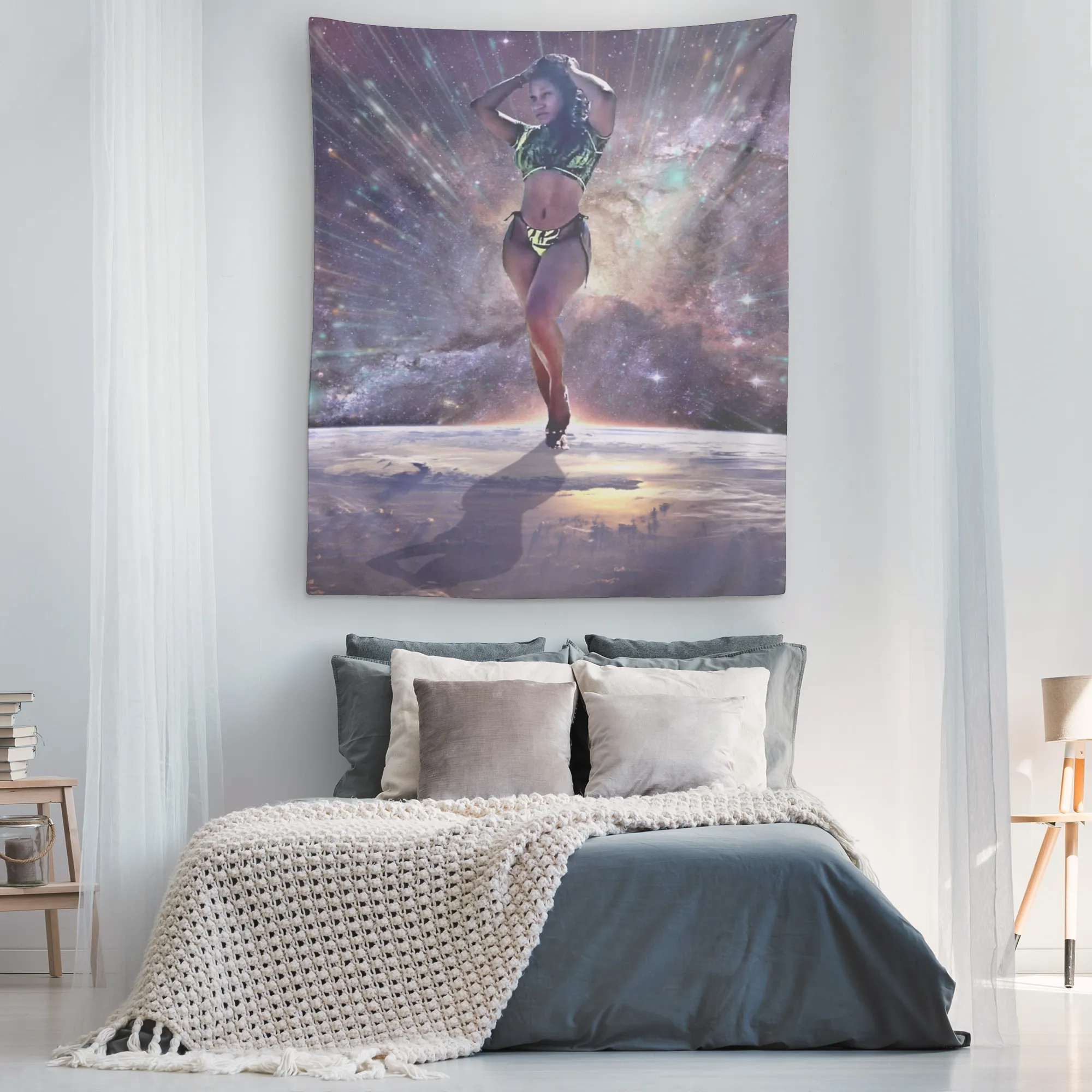 Planet Keynu - Custom Wall Art Portrait View