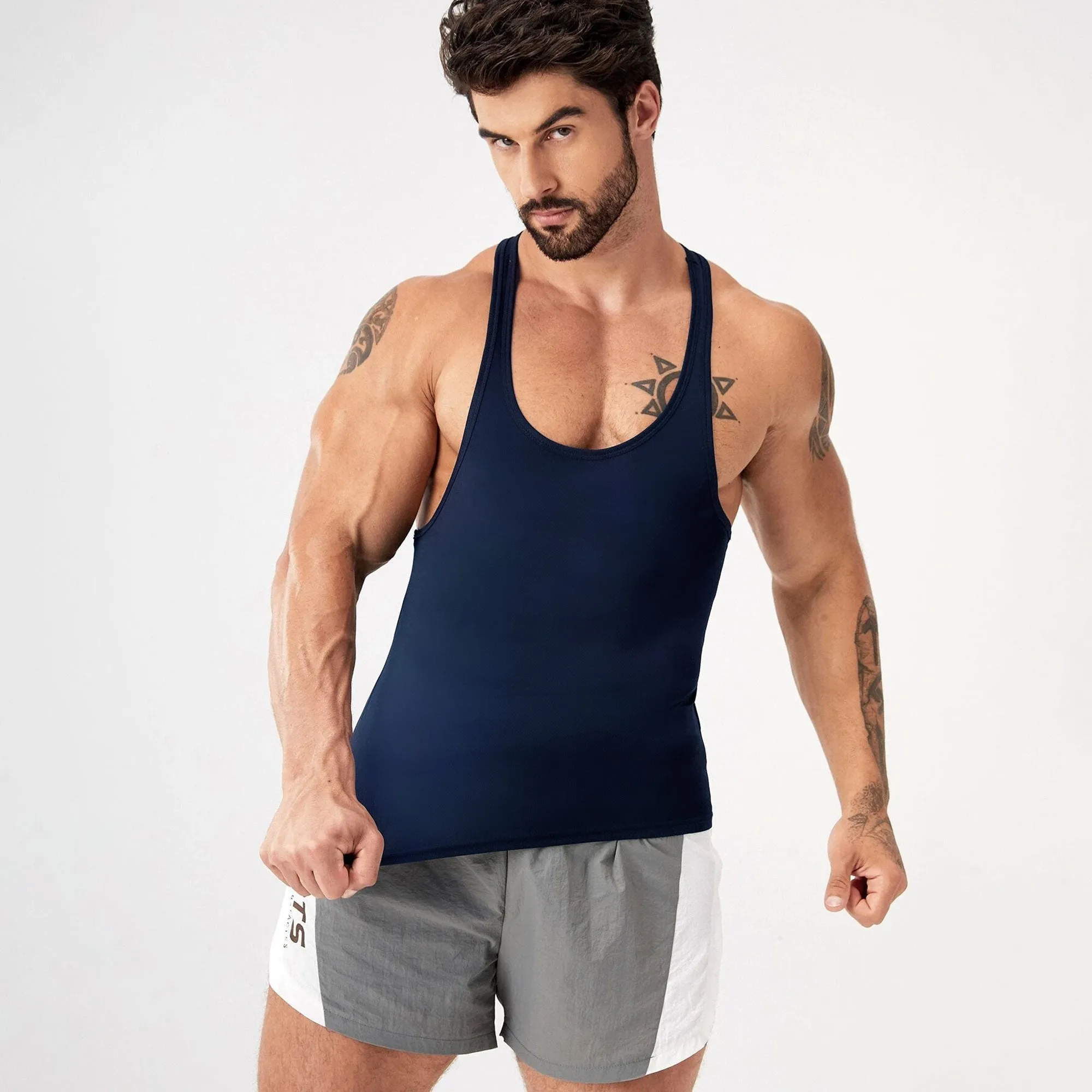 Polo Athletica Men's Stringer Activewear Tank Top