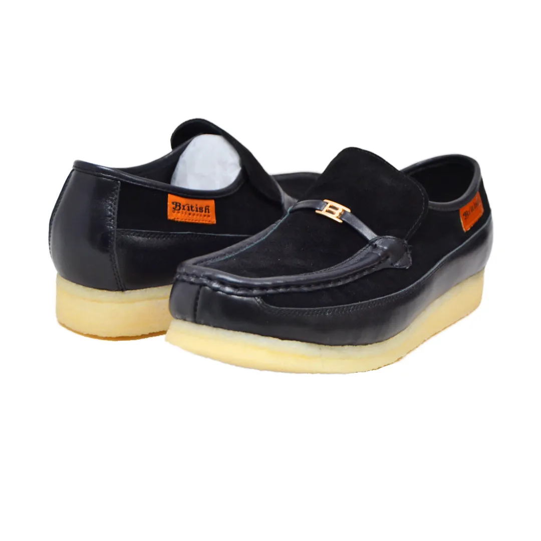 Power Plus Slip-On Shoe - British Collection Brand - Elegant and Sophisticated - Crepe Sole