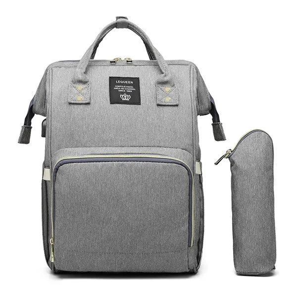 Premium Diaper Bag With USB d1