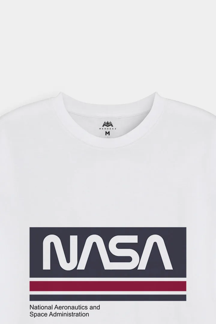 Printed Graphic Tee - White