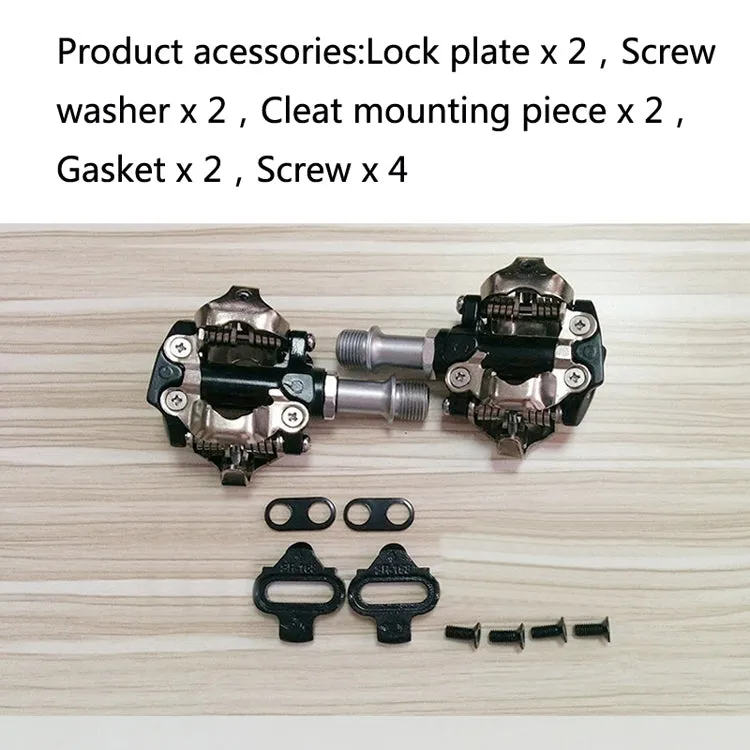 PROMEND Road Mountain Bike Shoe Lock Cleat Self-Locking Pedal Cleat(Mountain Cart Lock)