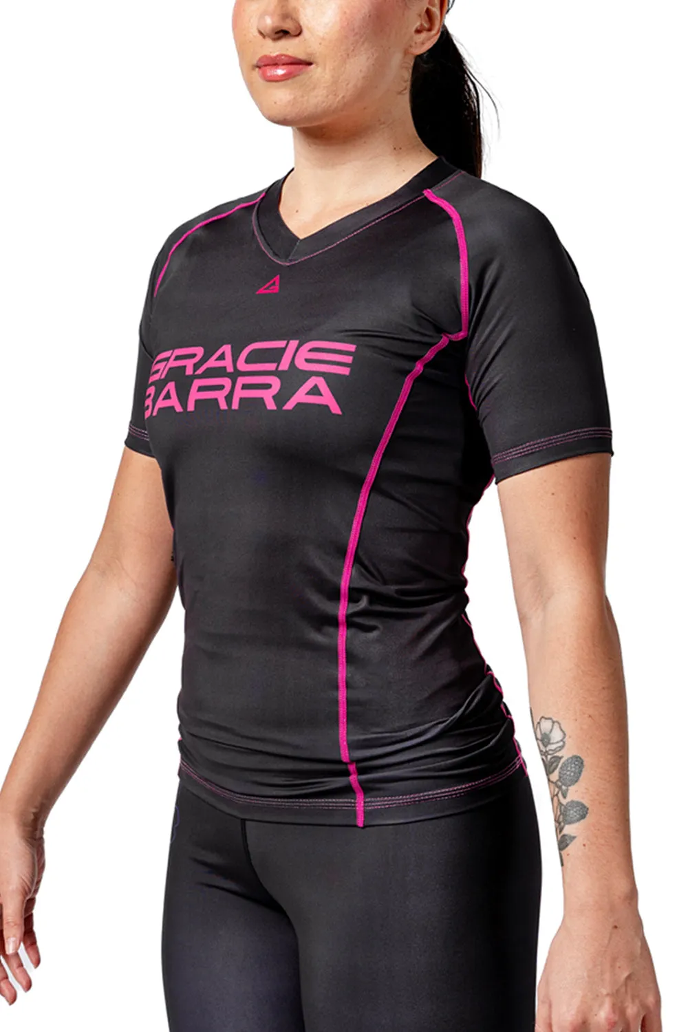 Rashguard GB Sakura M/C Feminina - Preta