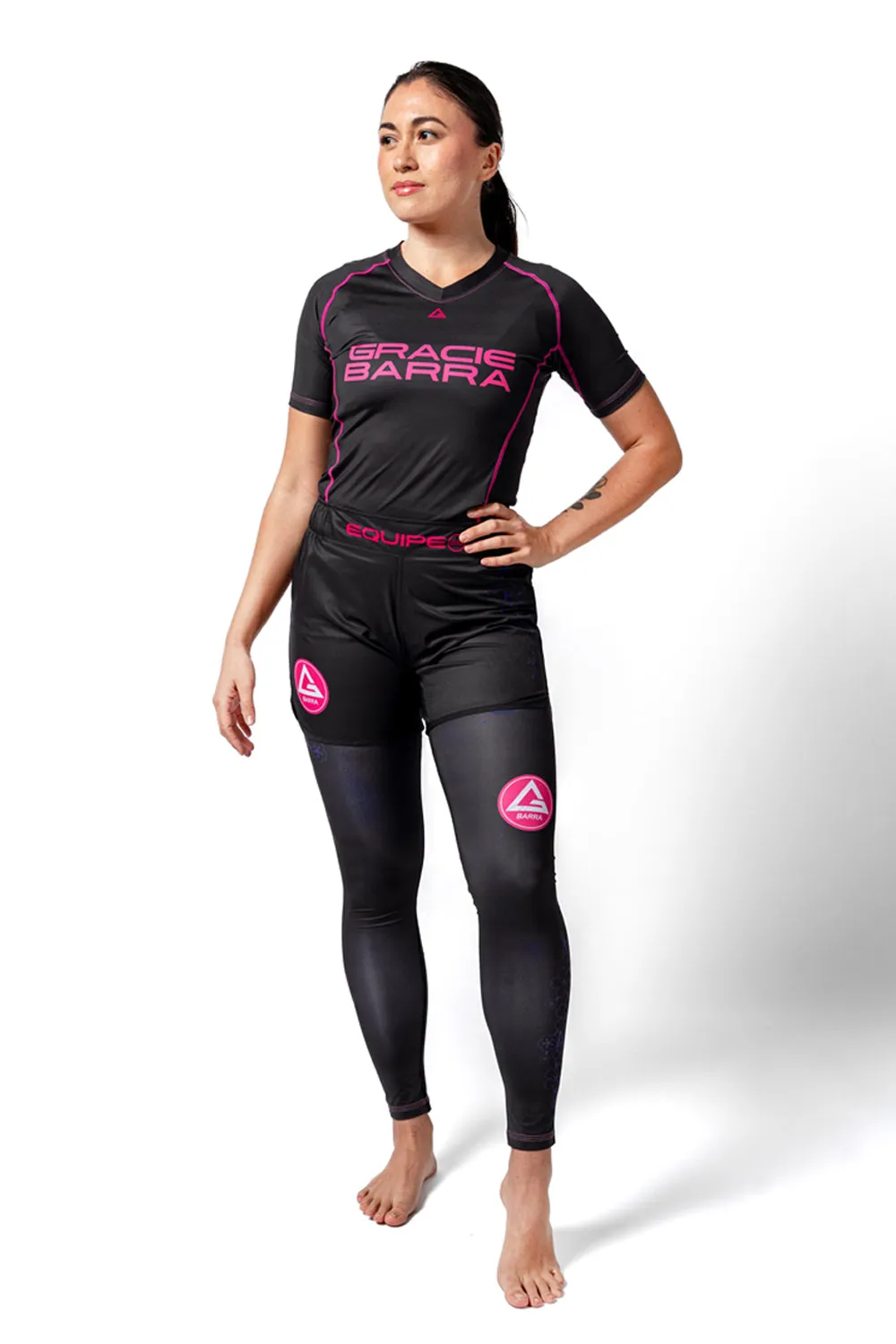 Rashguard GB Sakura M/C Feminina - Preta