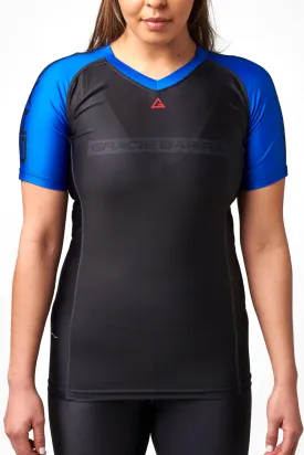 Rashguard Ranqueada M/C Feminina- Azul