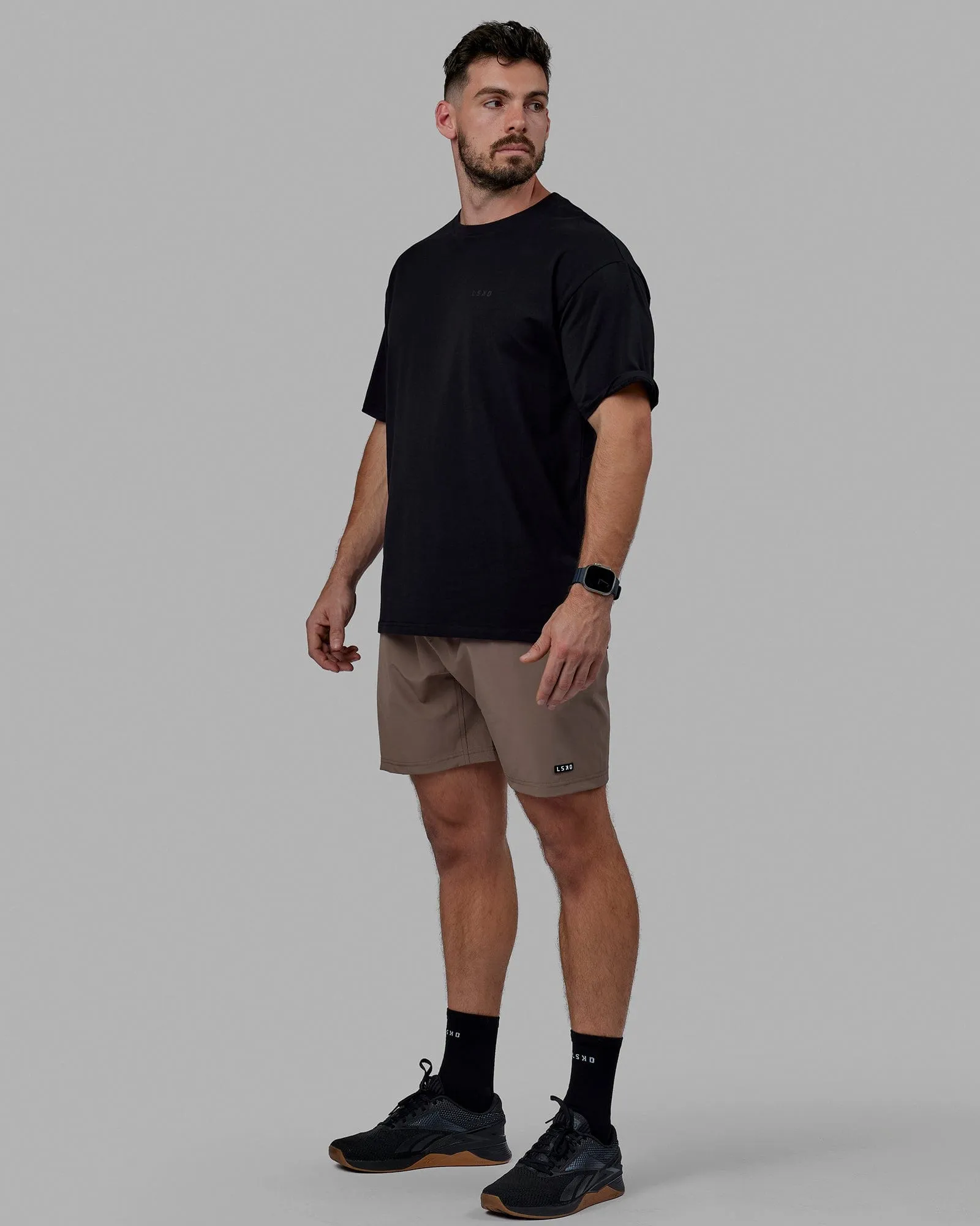 Rep 7" Performance Shorts - Deep Taupe