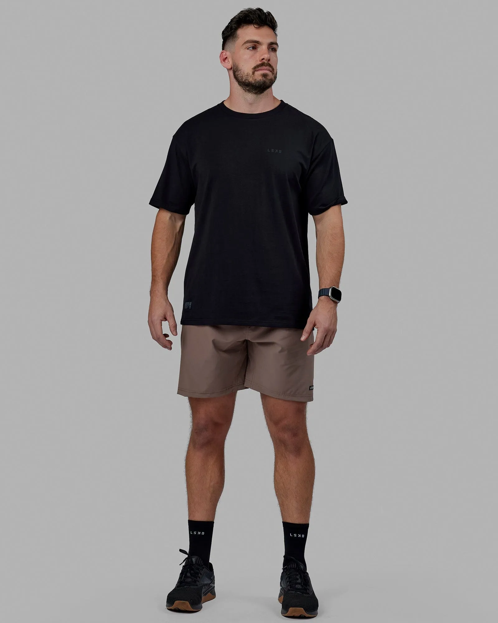 Rep 7" Performance Shorts - Deep Taupe