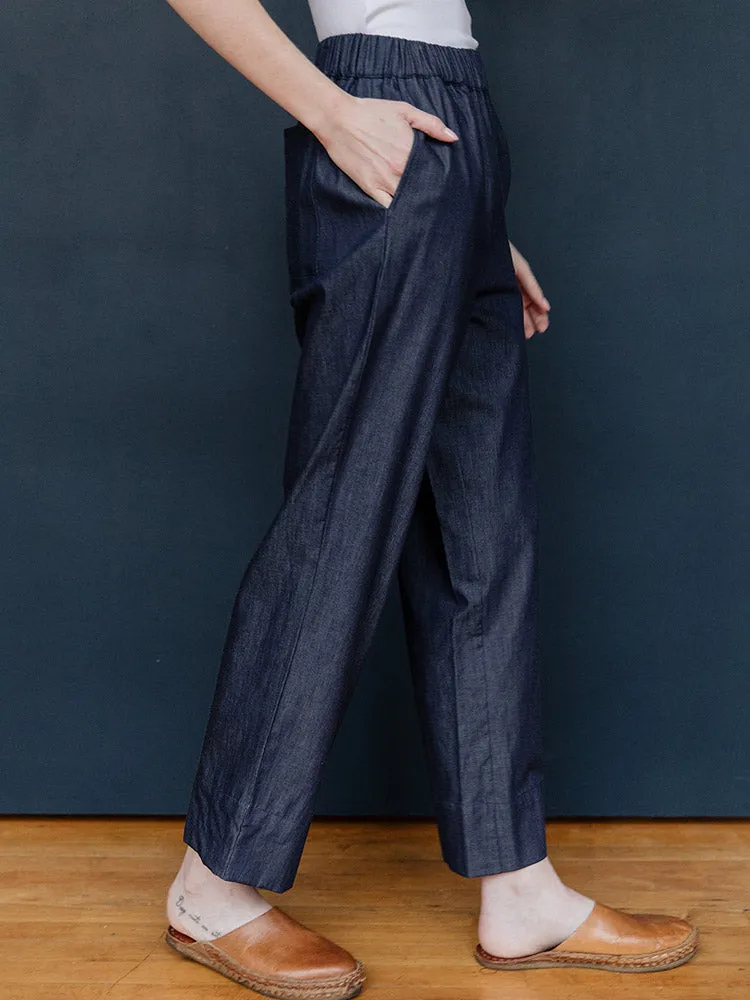 Rosie Pant - Blue Denim