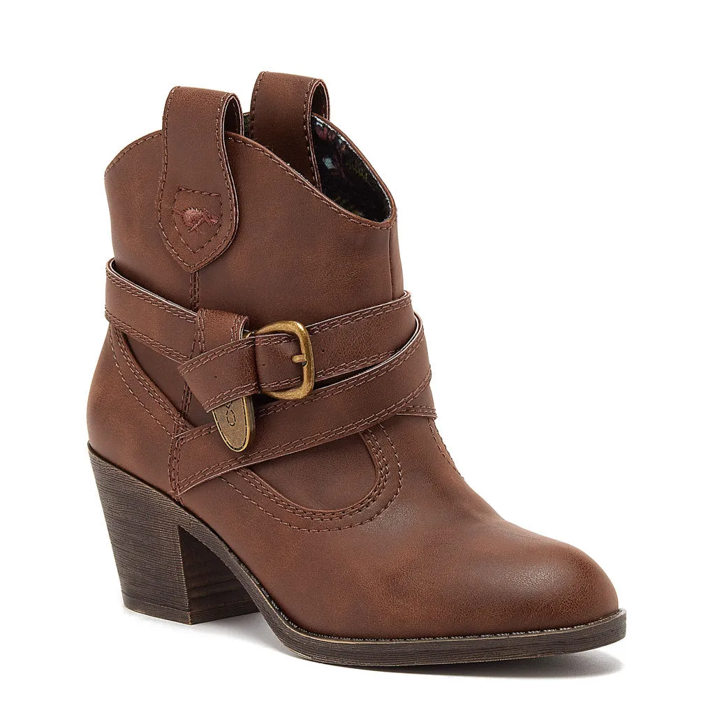 Satire Dark Brown Western Boot