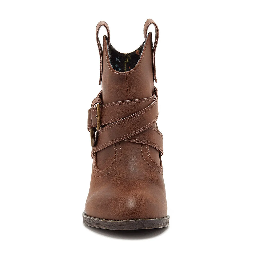 Satire Dark Brown Western Boot