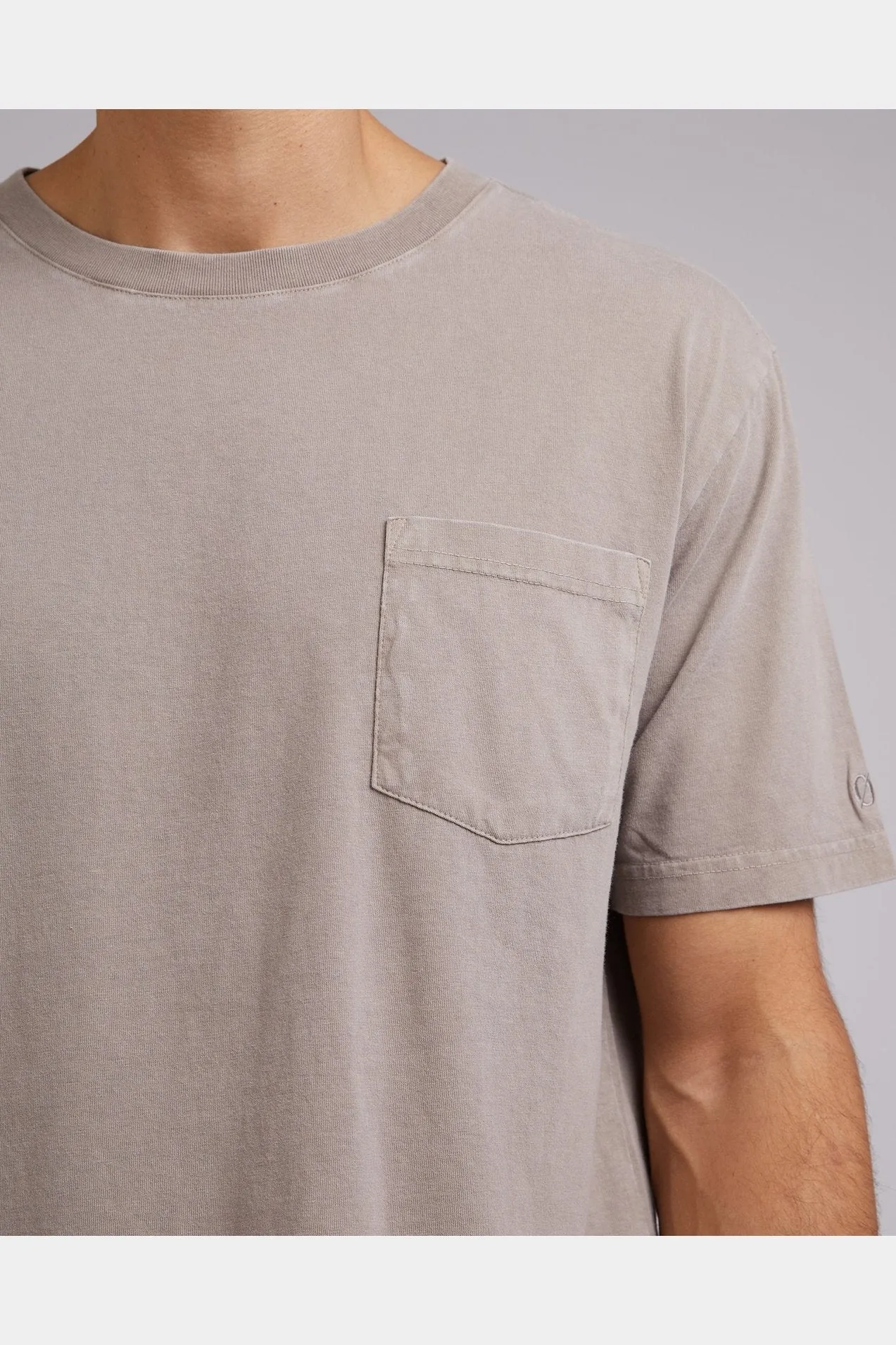 SILENT THEORY Surplus pocket tee - Mushroom