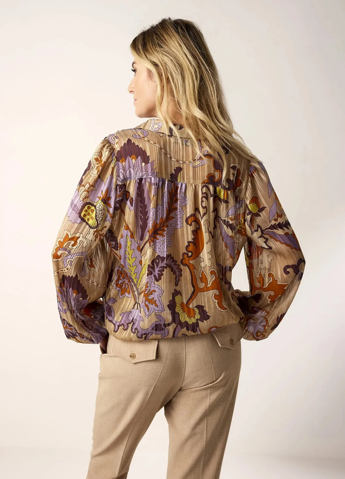 Summum Woman Printed Floral Shirt