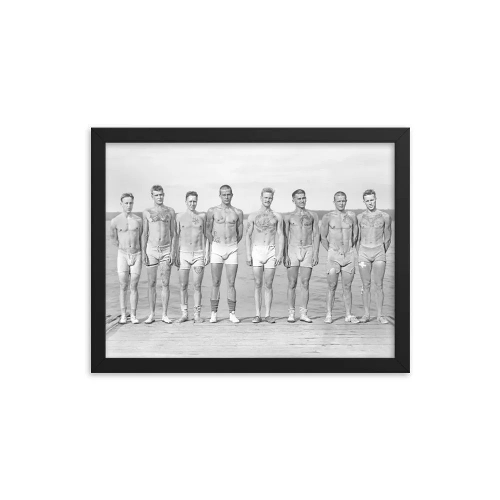 TATTED JOCK CREW - Framed