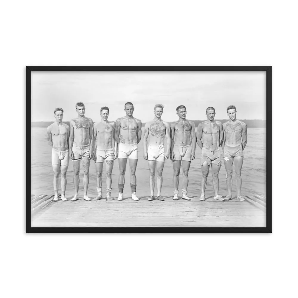 TATTED JOCK CREW - Framed