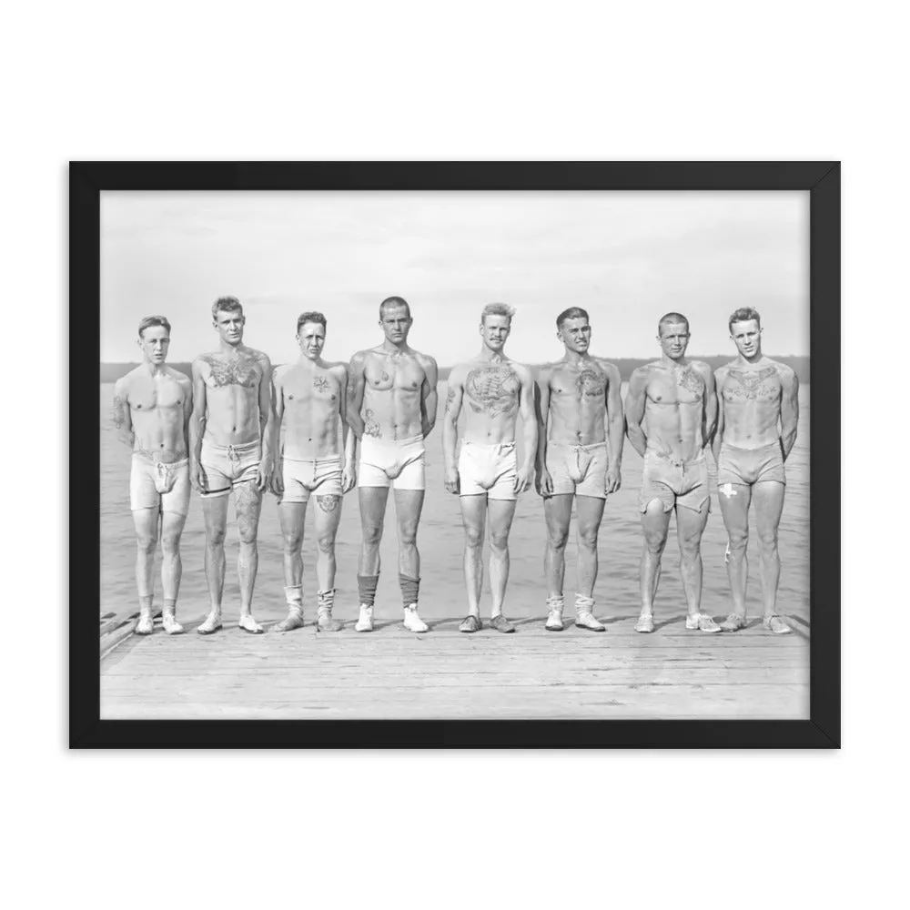 TATTED JOCK CREW - Framed