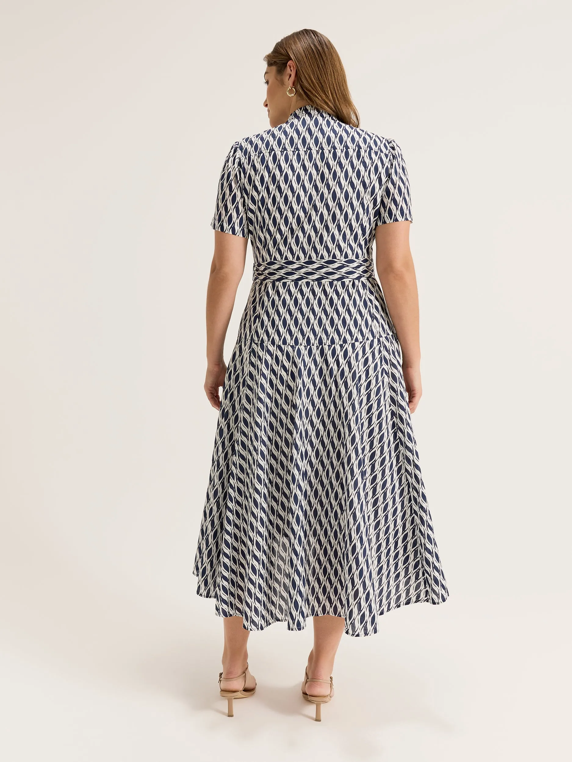 Trellis Shirtdress