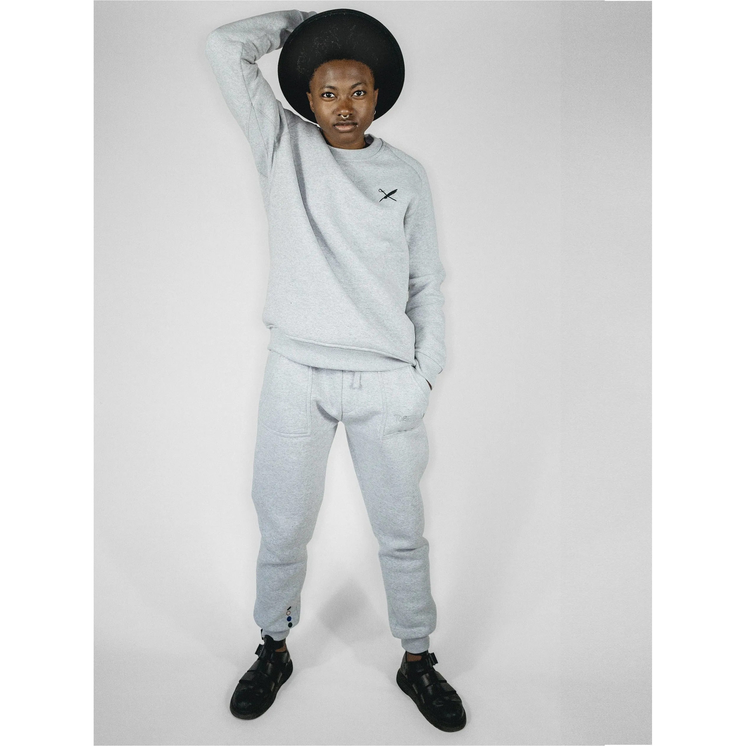 UNISEX BOBBY PULLOVER IN GREY