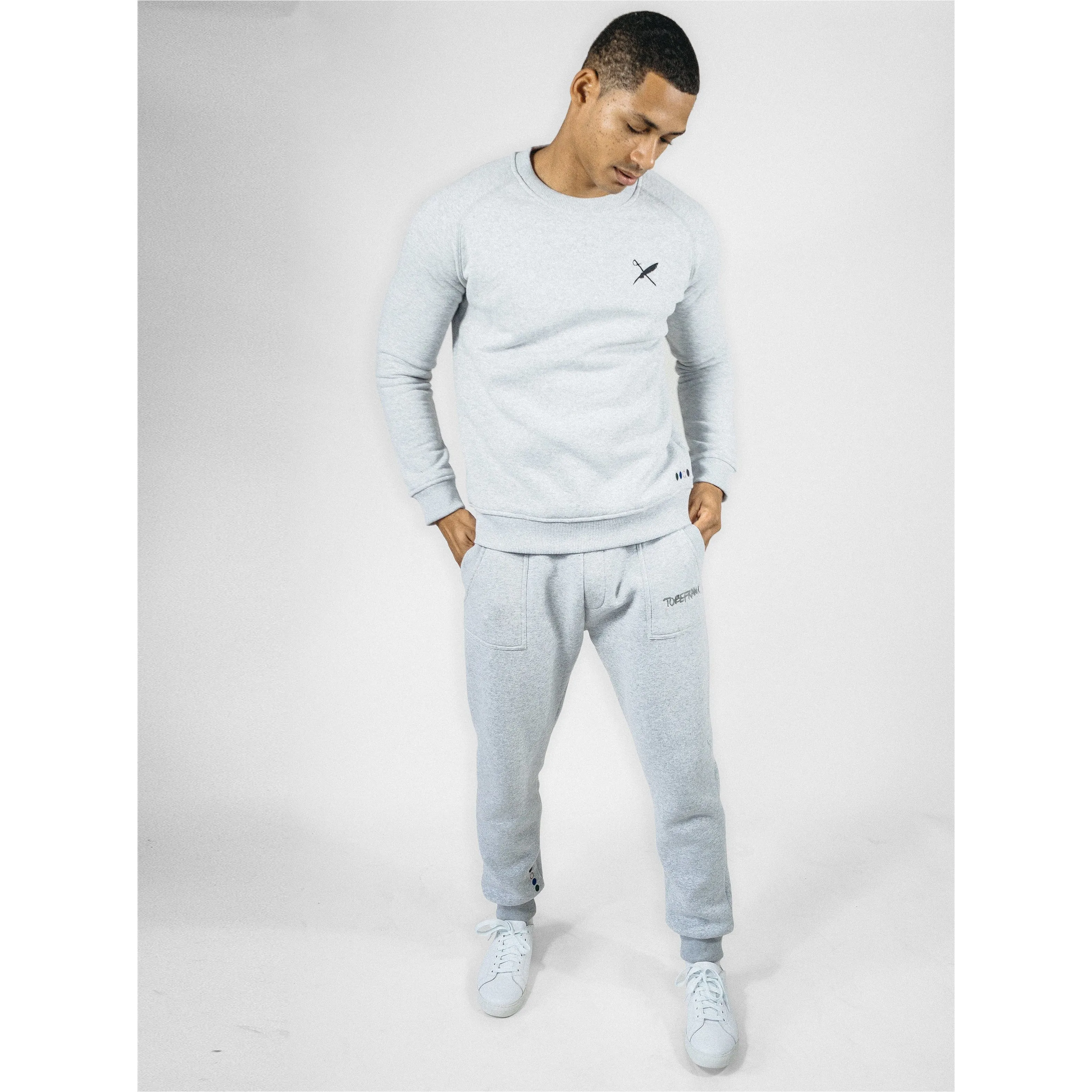 UNISEX BOBBY PULLOVER IN GREY