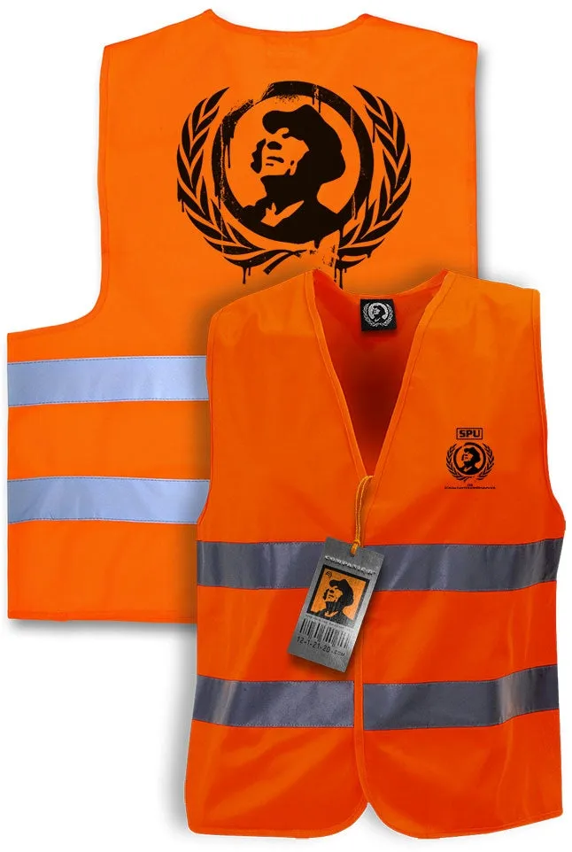 Warnweste SPU Safety Vest Laurel Wreath Patenbrigade: Wolff