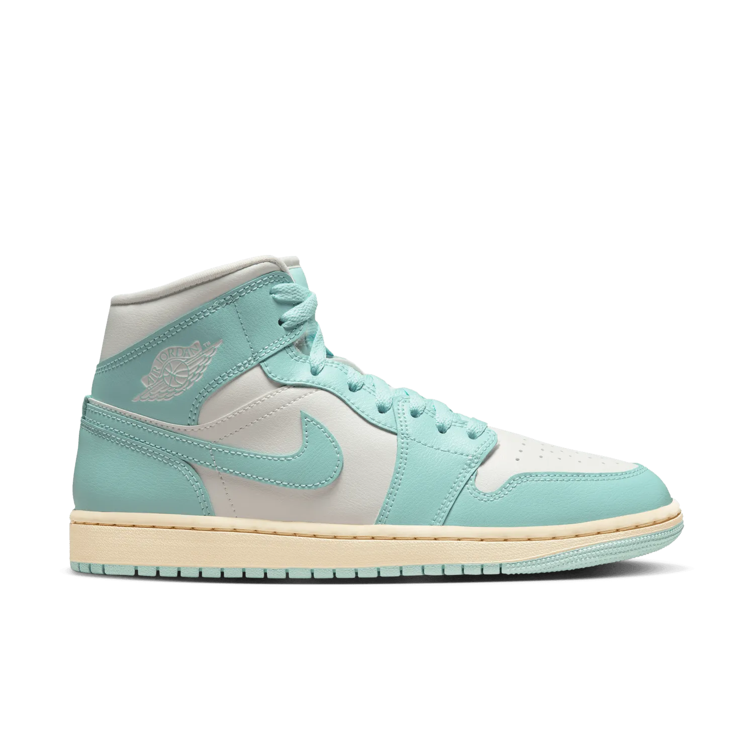 Women's Air Jordan 1 Mid 'Sail/Light Dew'