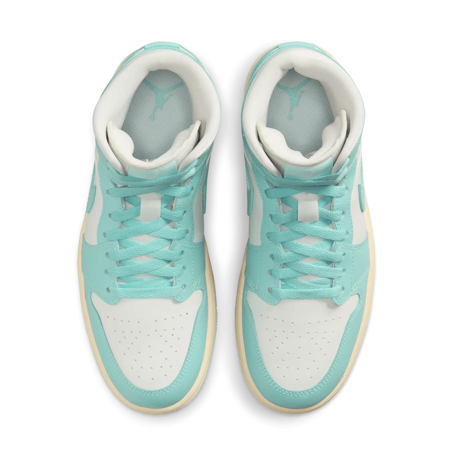 Women's Air Jordan 1 Mid 'Sail/Light Dew'