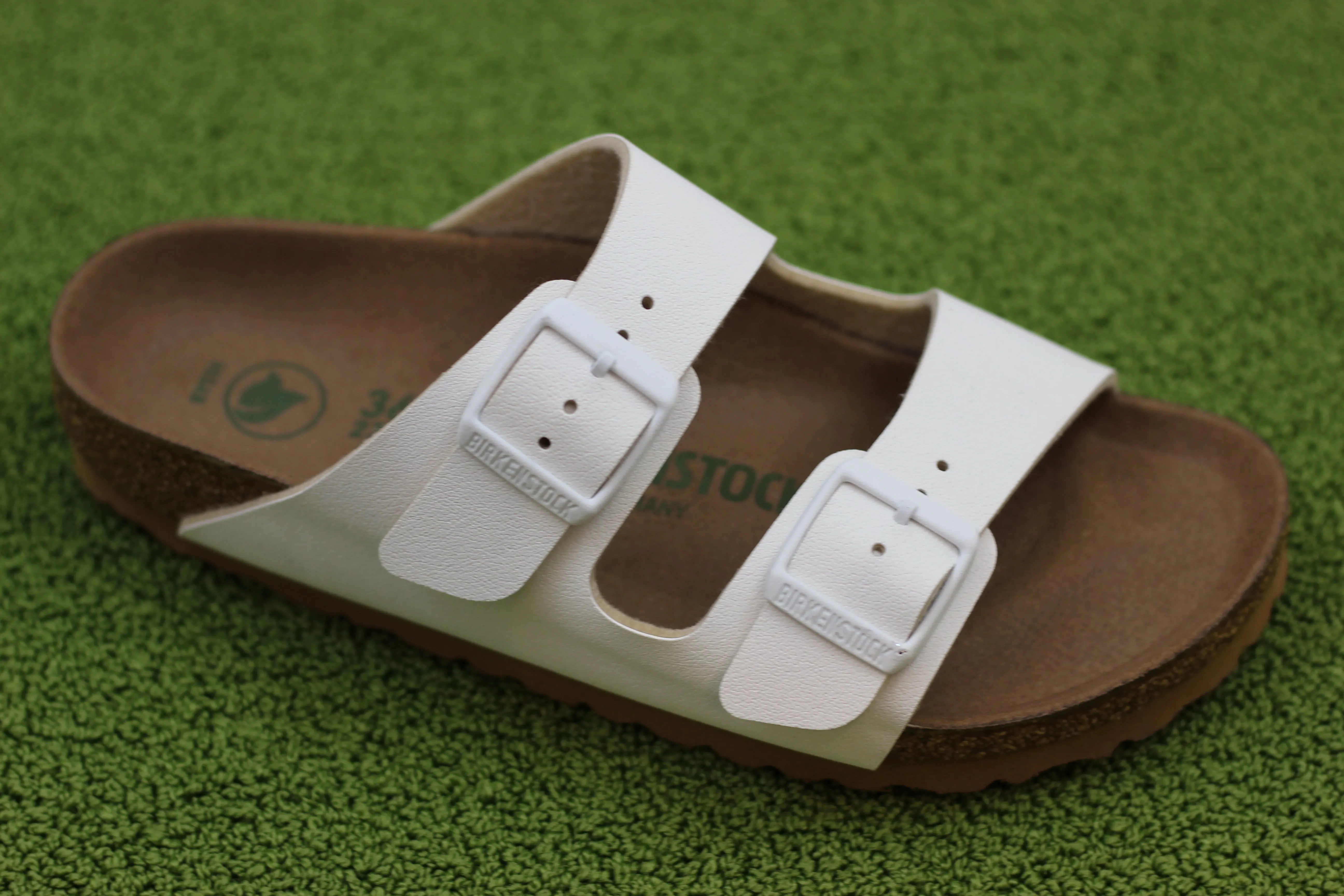 Women's Arizona Vegan Sandal - White Birko Flor