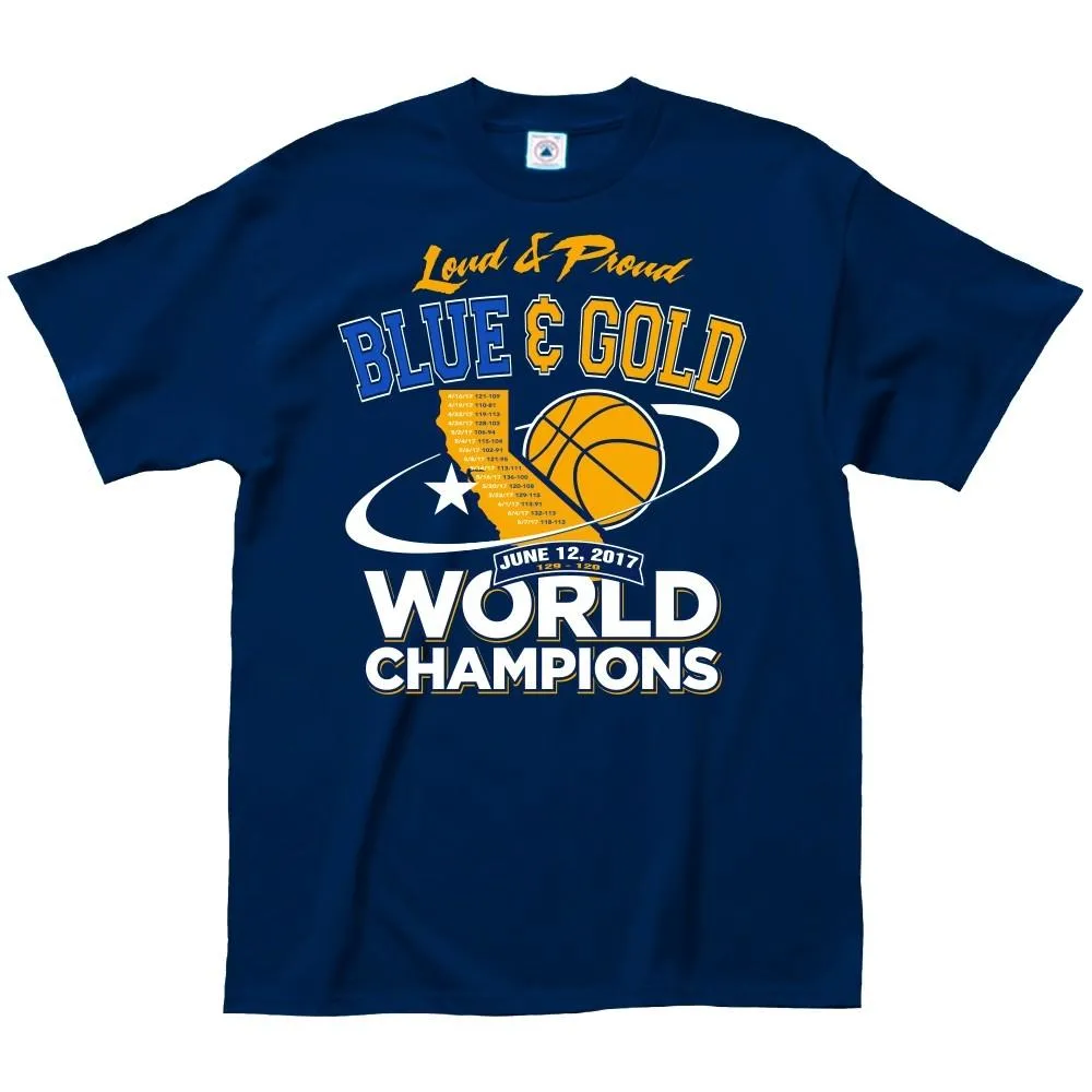 World Champs Golden State Warriors T-Shirt - Assorted Sizes